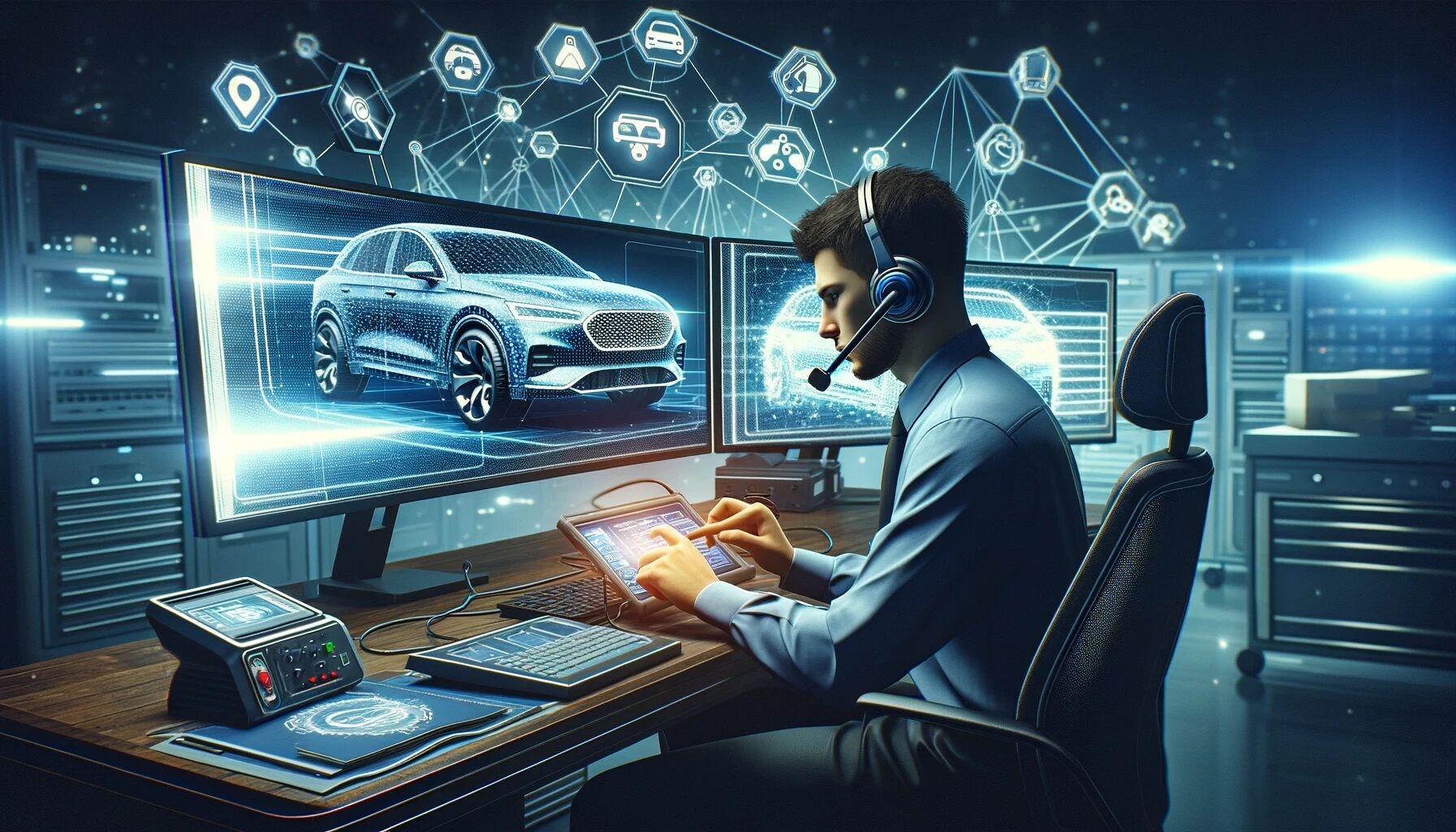 Come tecnico meccatronico Automotive con diversi anni di esperienza, ho visto evolversi il settore in modi inimmaginabili. Oggi, al centro di questa continua evoluzione, c'è la nostra azienda: leader nel campo dell'elettromeccanica Automotive.<br /><br />Oggi, vi presentiamo un servizio rivoluzionario: la riconfigurazione gruppi ABS da remoto. Avete mai avuto problemi nel riconfigurare una centralina ABS sostitutivo acquistato, sia esso revisionato che usato? Sapete cosa si prova nel trovarsi in una situazione così complicata e frustrante?<br />Il cliente che chiede continuamente quando riuscirai a consegnargli la vettura che ti ha portato, il problema che, nonostante siate andati dai massimi guru della meccatronica che conoscevate, non si riesce a risolvere?<br /><br />Ecco, noi siamo qui per risolvere questo problema. Grazie alle nostre competenze e alle nostre attrezzature tecnologicamente avanzate, siamo in grado di collegarci alla vostra vettura via internet e, attraverso una diagnosi Autel, configurare correttamente il vostro nuovo dispositivo, oppure fare tarature o altre operazioni che non riuscivate a fare!<br /><br />Ma non finisce qui. Oltre a configurare il vostro dispositivo, siamo anche in grado di diagnosticare errori e malfunzionamenti. In pratica, siamo il supporto tecnico che si mette a disposizione dei vostri tecnici, assistendoli e guidandoli in ogni passaggio.<br /><br />Siamo la punta di un avanzamento tecnologico senza precedenti nel settore automotive aftermarket, pronti a garantirvi sicurezza e stabilità nelle manovre del vostro veicolo. Grazie alla nostra esperienza e ai nostri strumenti avanzati, siamo qui per garantirvi un servizio all'avanguardia e affidabile al cento per cento