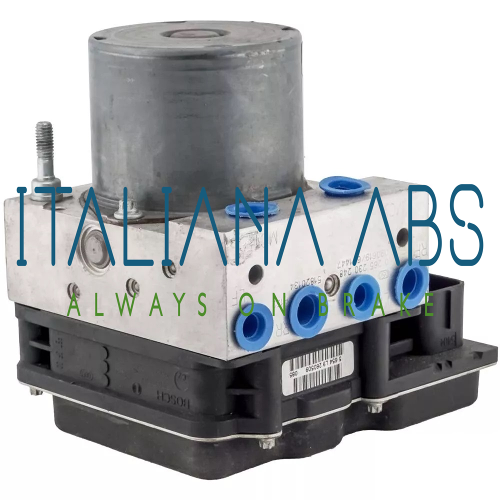 Centralina ABS FIAT, codici identificativi: 0265230248 51820134 0265950951