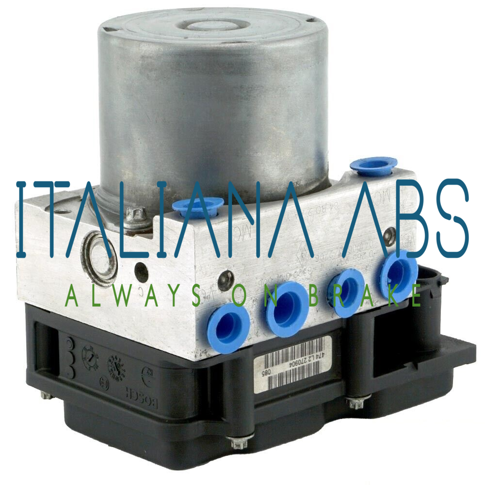 Centralina ABS RENAULT, codici identificativi: 0265231474 8200344606 0265800387