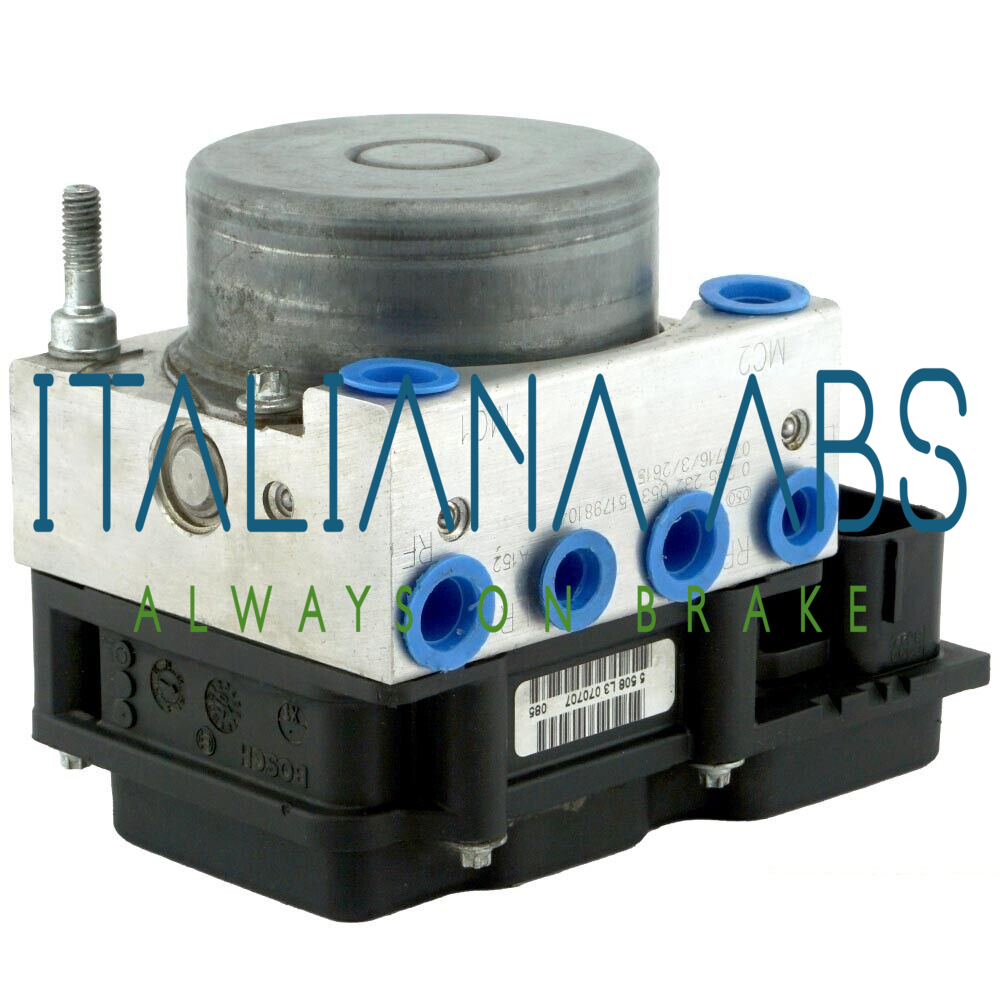 Centralina ABS FIAT, codici identificativi: 0265232053 51798104 0265800690