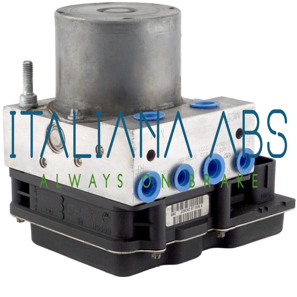 Centralina ABS FIAT, codici identificativi: 0265235432 51798105 0265950769