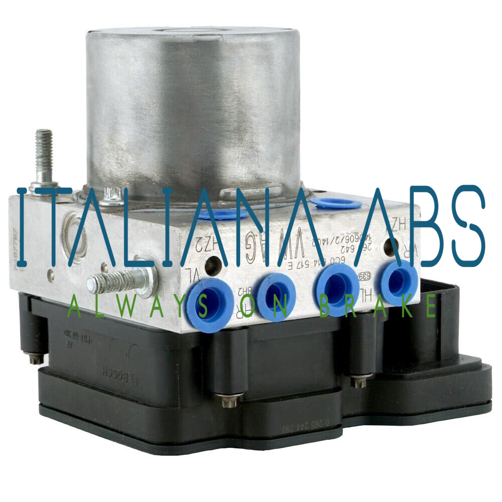 Centralina ABS VW, codici identificativi: 0265244793 0265956084 6C0614517E 6C0907379
