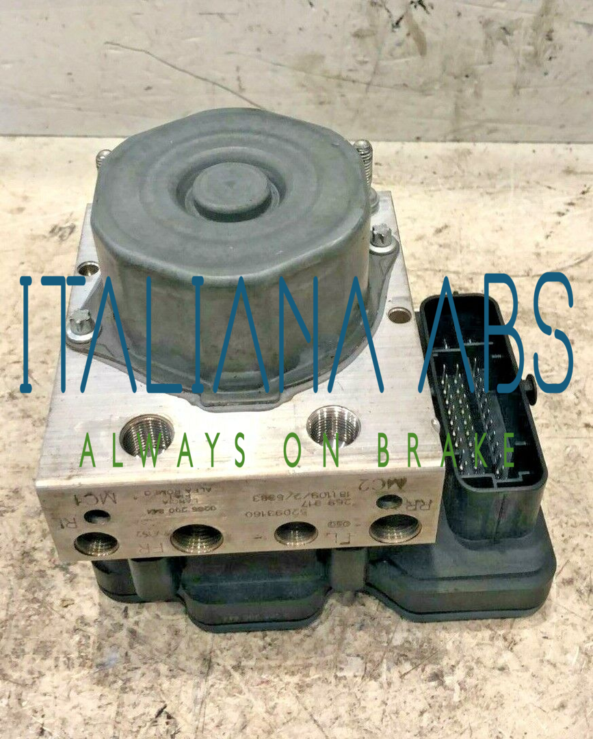 Centralina ABS FIAT, codici identificativi: 0265290844 52093160 02652956519