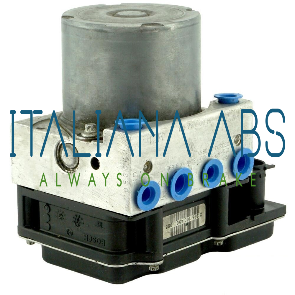 Centralina ABS RENAULT, codici identificativi: 0265800317 0265231300 8200038695