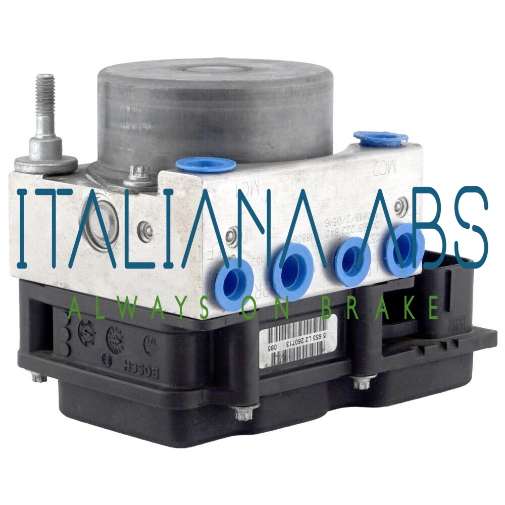 Centralina ABS FIAT, codici identificativi: 500 0265801087 0265232840 51880815