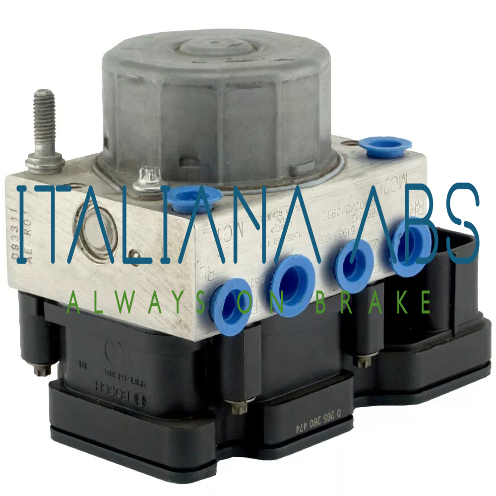 Centralina ABS FIAT, codici identificativi: 0265805007 0265260474 51935195