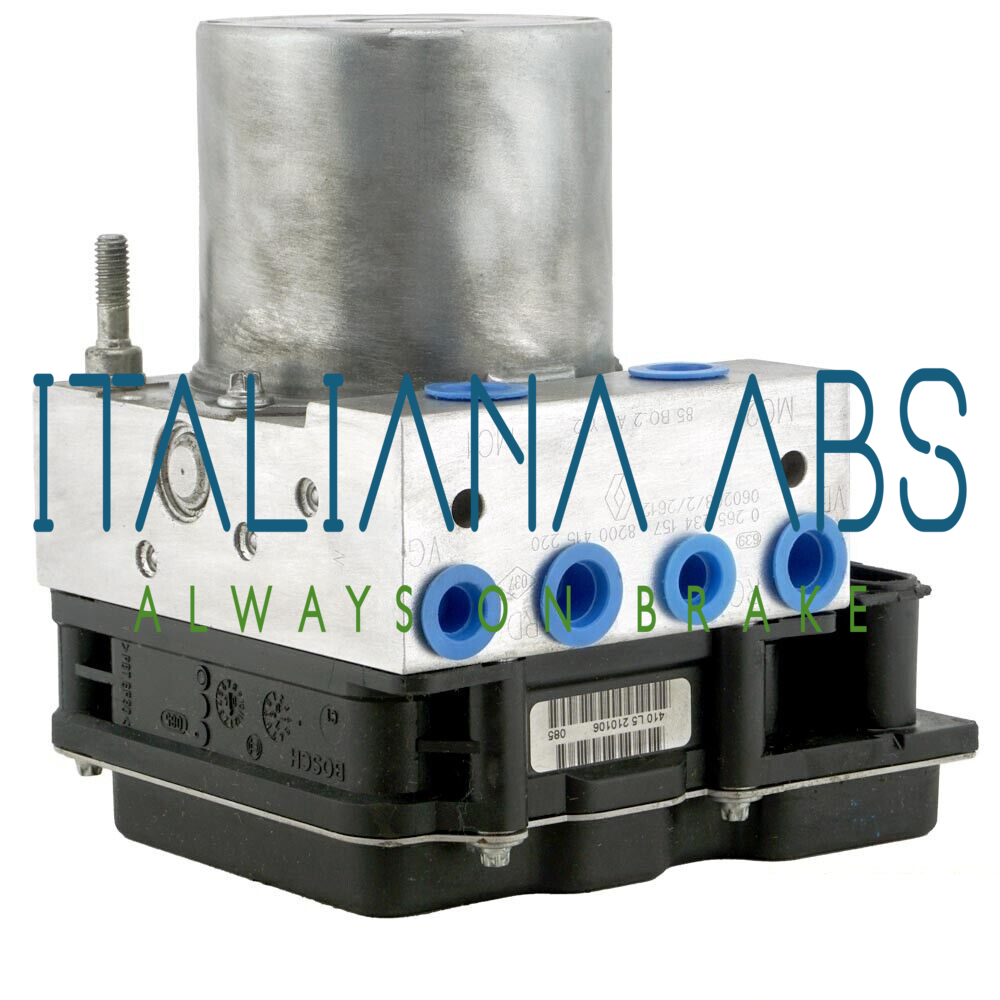 Centralina ABS RENAULT, codici identificativi: 0265950377 0265234157 8200415220