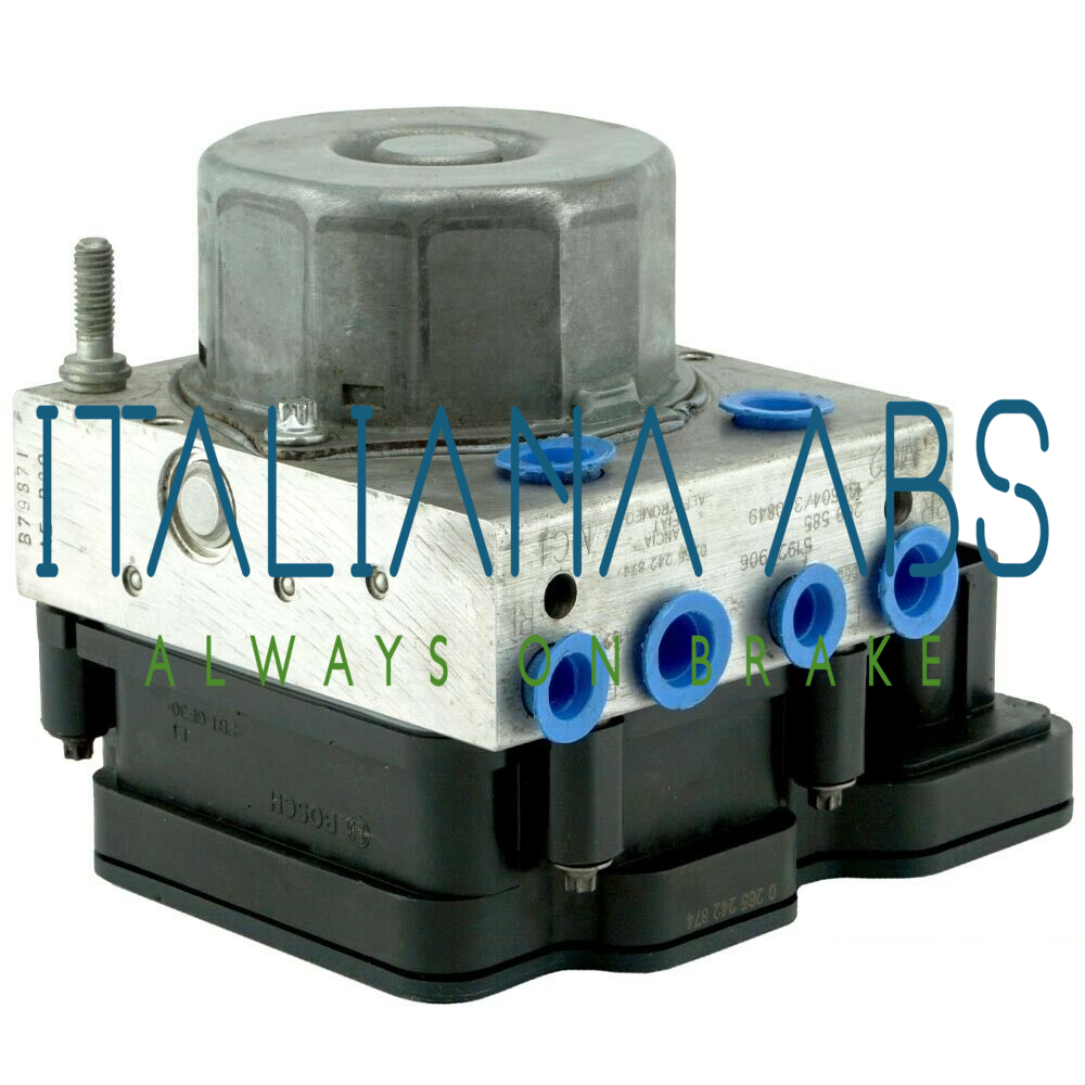 Centralina ABS FIAT, codici identificativi: 0265956009 0265242874 51924906
