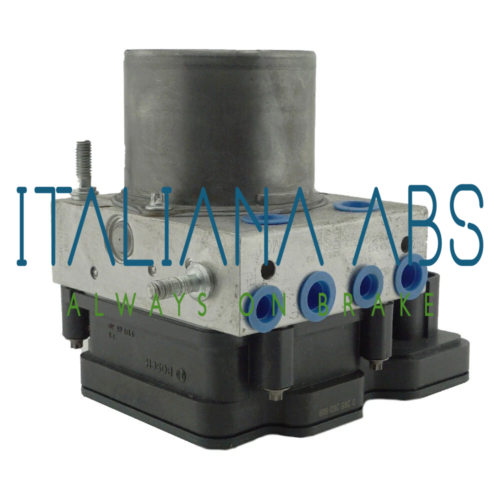Centralina ABS FIAT, codici identificativi: 0265956214 51987033 0265260989