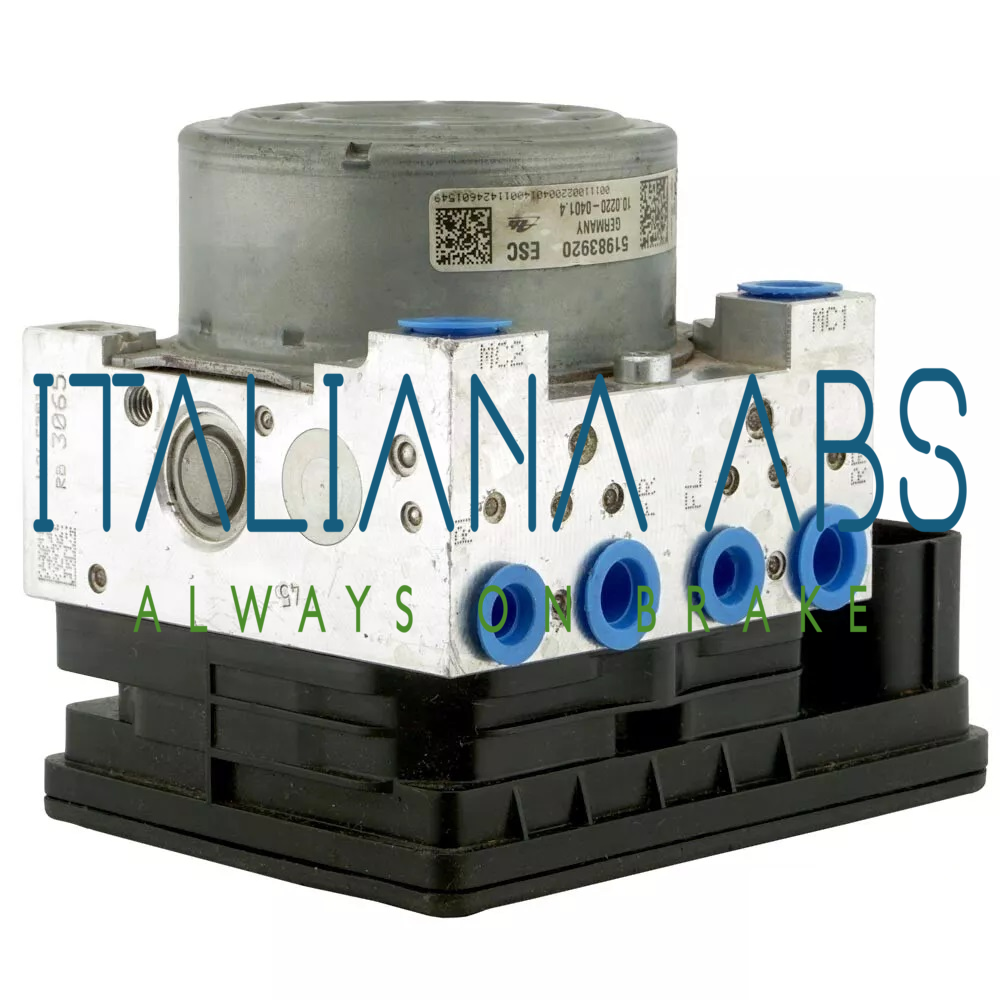 Centralina ABS Alfa Romeo, codici identificativi: 10091528083 10062237201 51983920