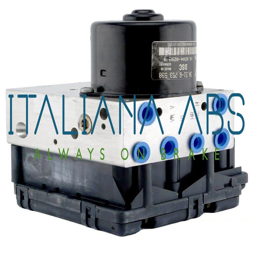 Centralina ABS BMW, codici identificativi: 34516753598 6753603 10094708063