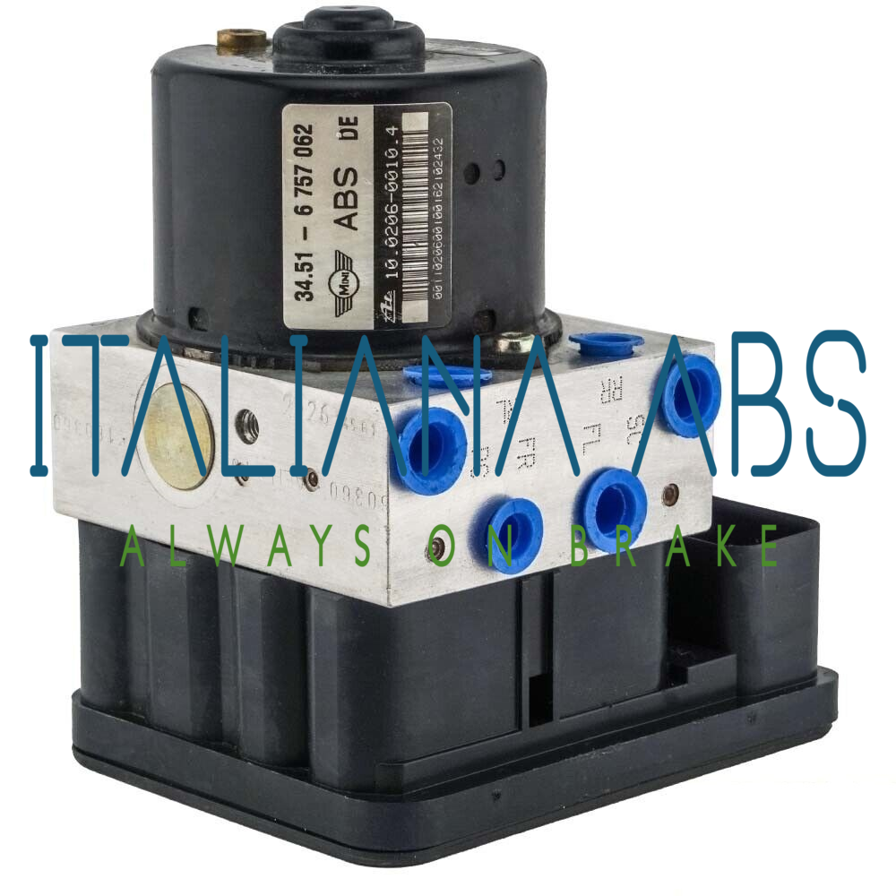 Centralina ABS MINI, codici identificativi: 34516757062 6757063 10096008603