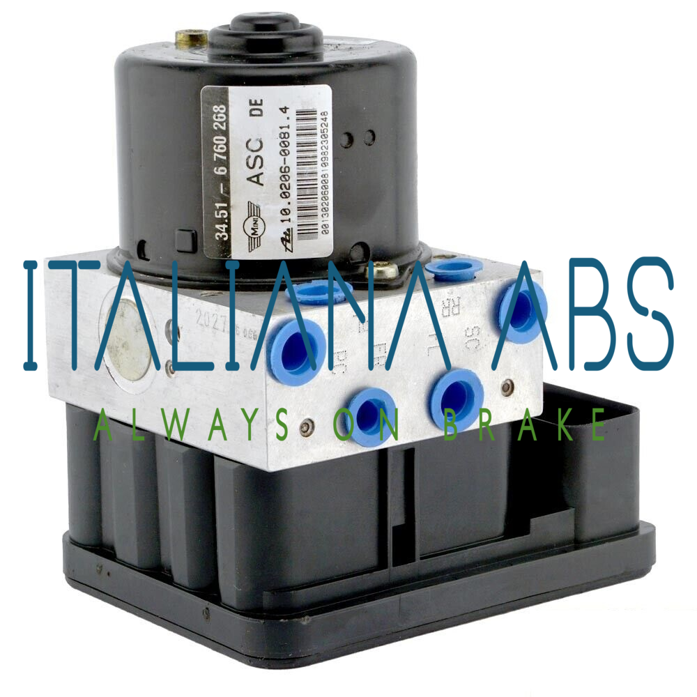 Centralina ABS MINI, codici identificativi: 34516760268 6750269 10096008683