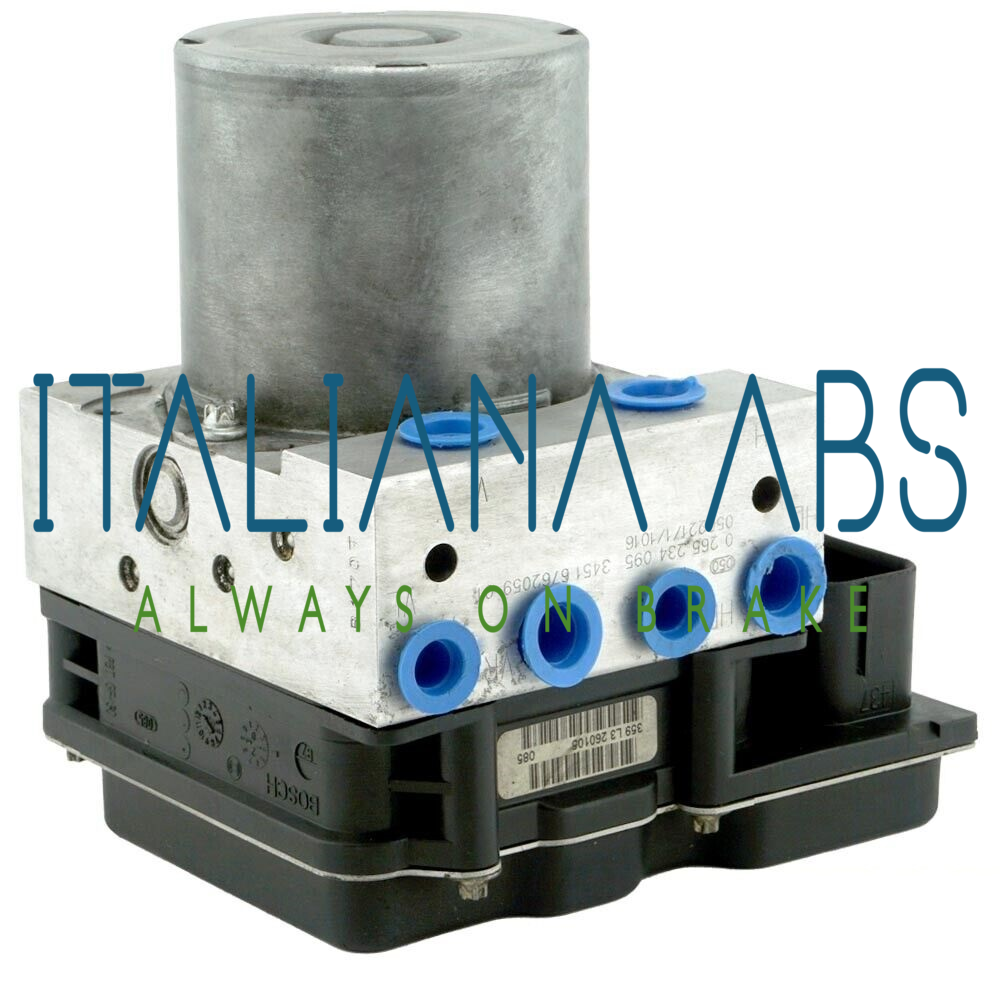 Centralina ABS BMW, codici identificativi: 34516762059 0265950351 345168768686