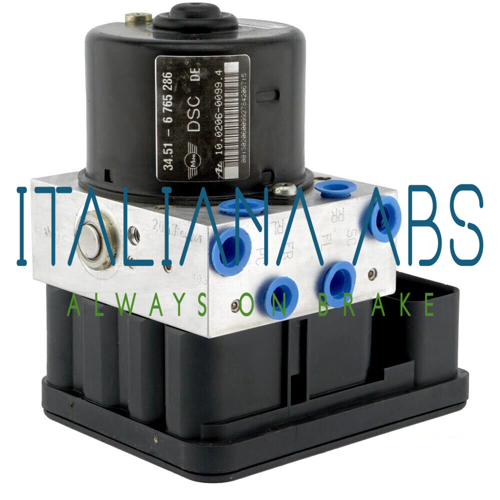 Centralina ABS MINI, codici identificativi: 34516765286 6765288 10096008723
