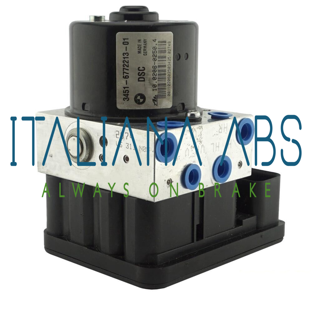Centralina ABS BMW, codici identificativi: 34516772213 3452 6772214 10096008303