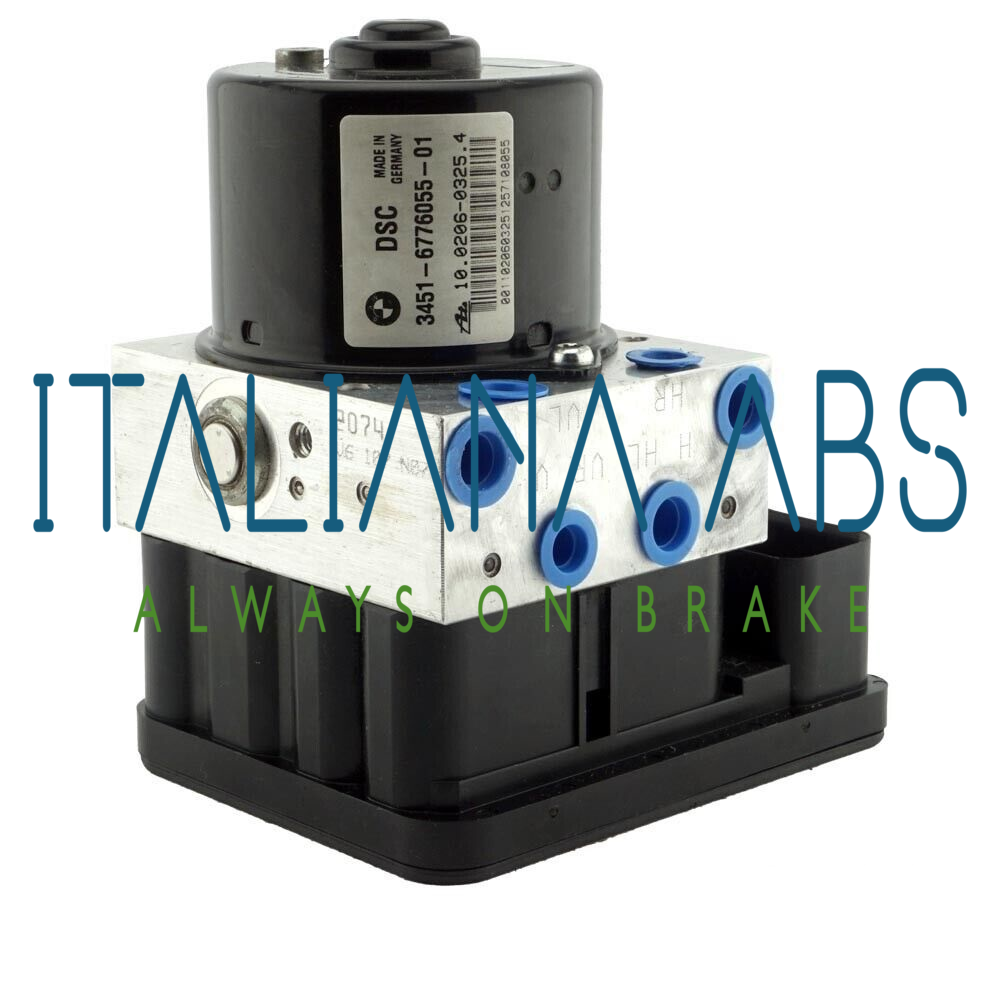 Centralina ABS BMW, codici identificativi: 34516776055 34526776056 10096008373