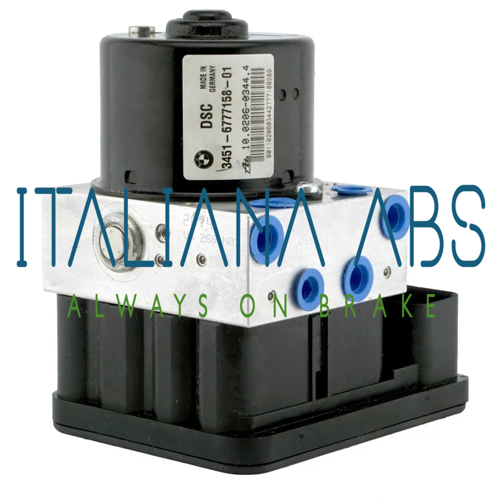 Centralina ABS BMW, codici identificativi: 34516777158 34526777159 10096008383
