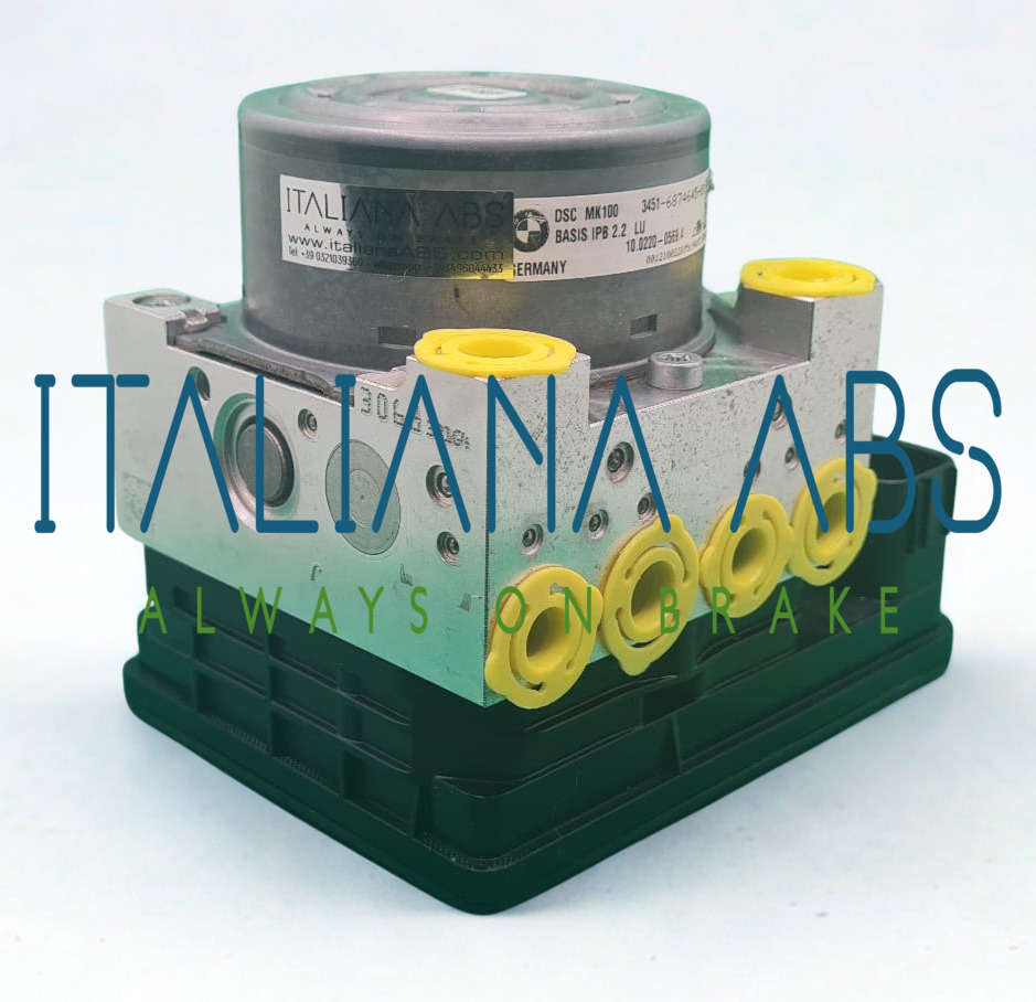 Centralina ABS BMW, codici identificativi: 34516874645 6874646 10091708283 10022005694