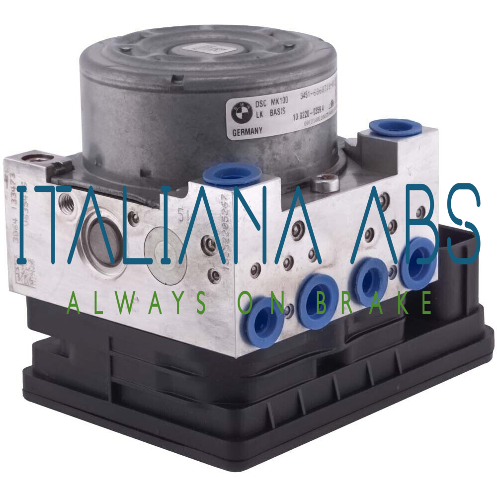 Centralina ABS BMW, codici identificativi: 34516868318 6868319 10091608543