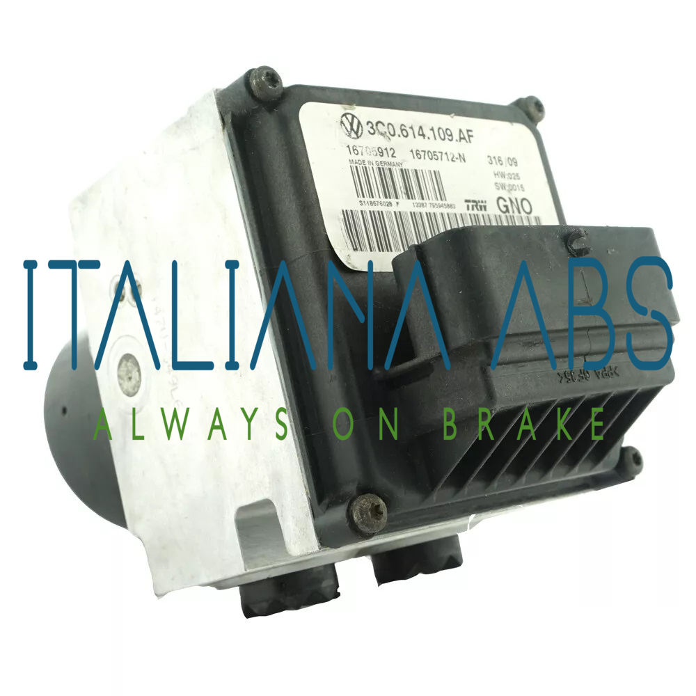 Centralina ABS VW, codici identificativi: 3C0614109AF 16705912 16705712N