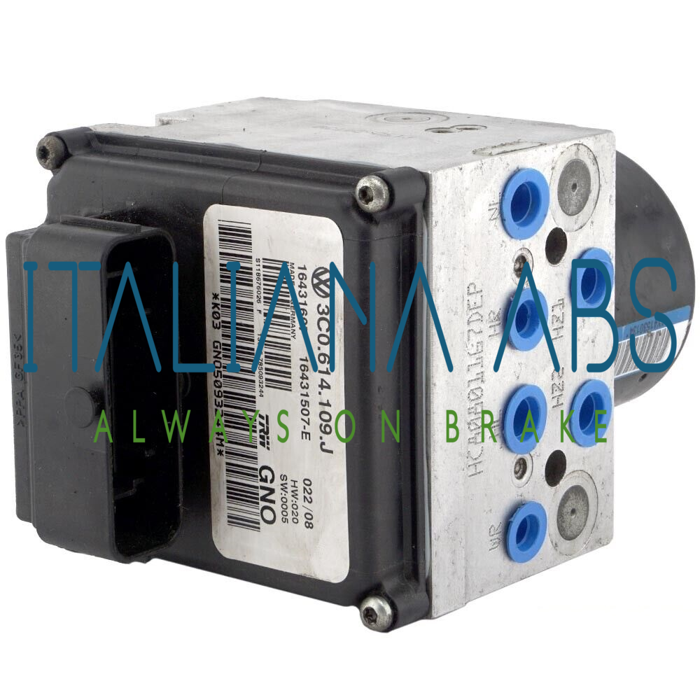 Centralina ABS VW, codici identificativi: 3C0614109J 16431607 16431507E