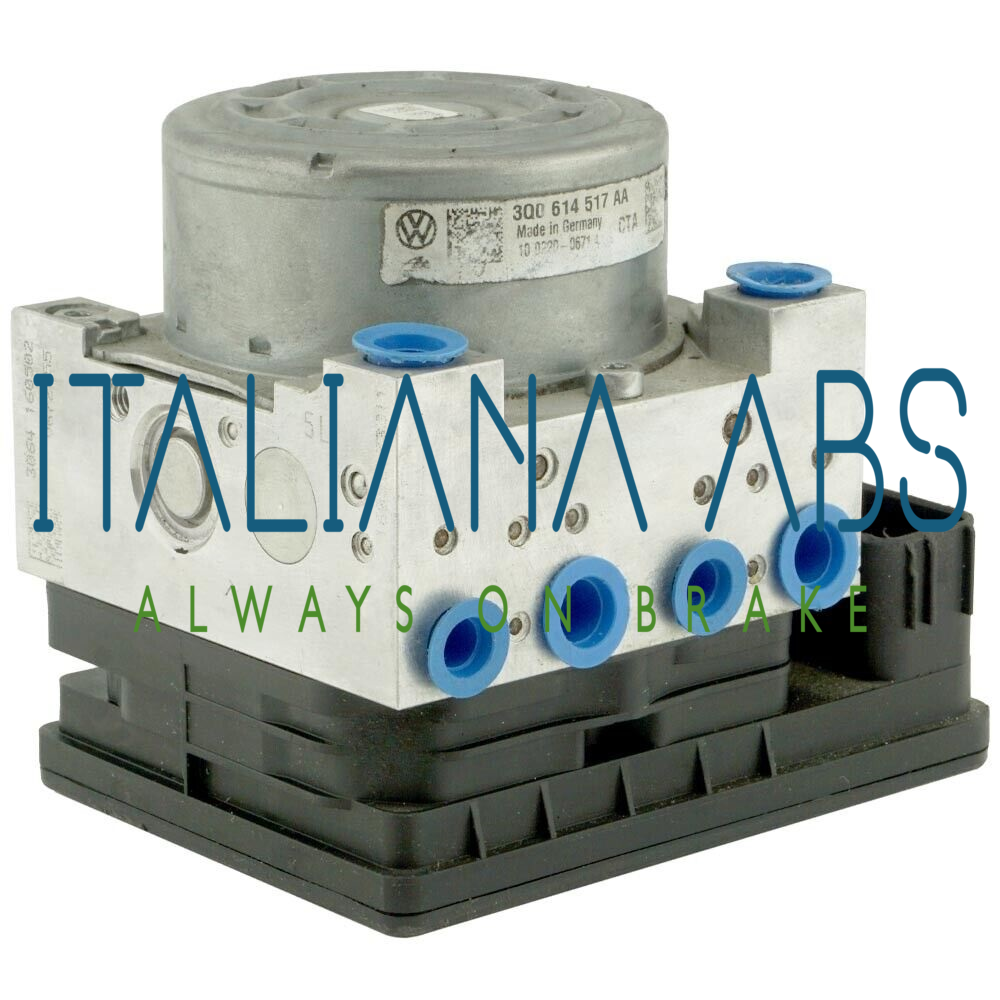Centralina ABS AUDI, codici identificativi: 3Q0614517AA 3Q0907379AA 10091603383T