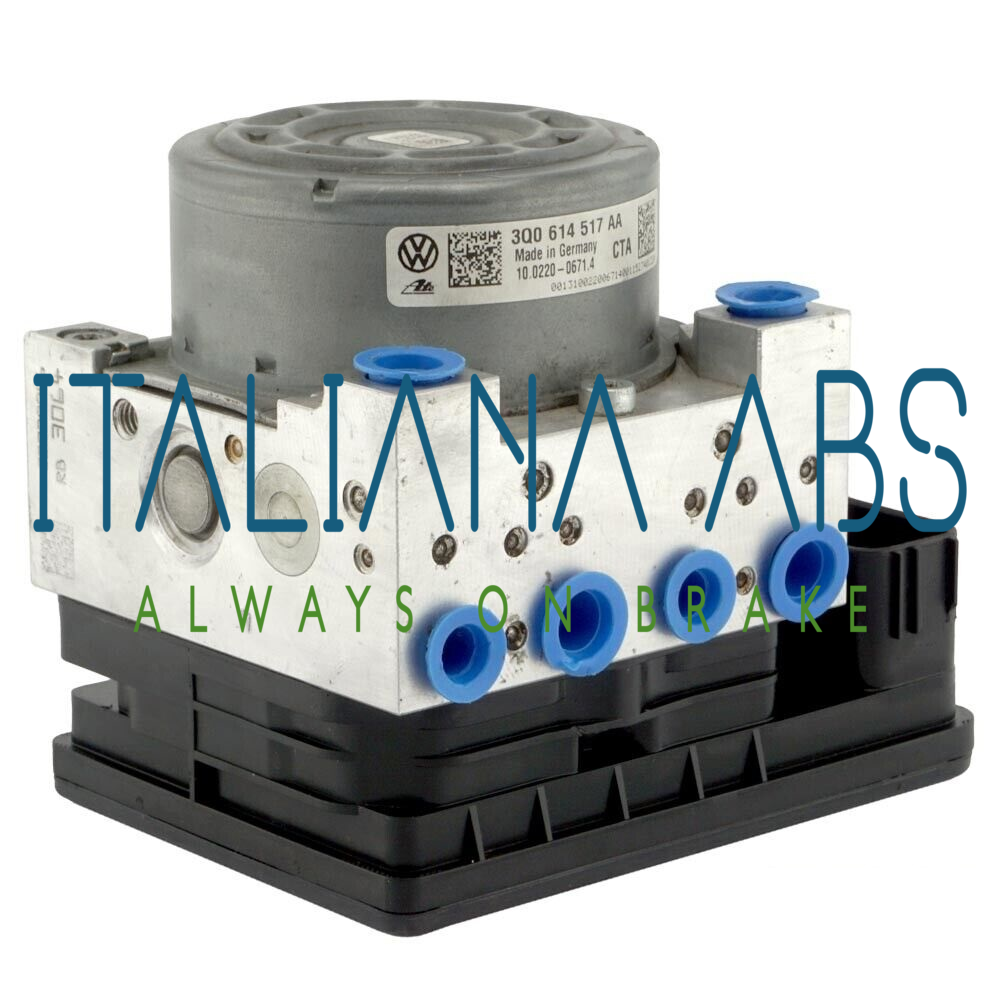 Centralina ABS AUDI, codici identificativi: 3Q0614517AA 3Q0907379AA 10091603393F