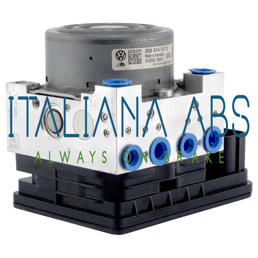 Centralina ABS VW, codici identificativi: 3Q0614517C 3Q0907379C 10091543913