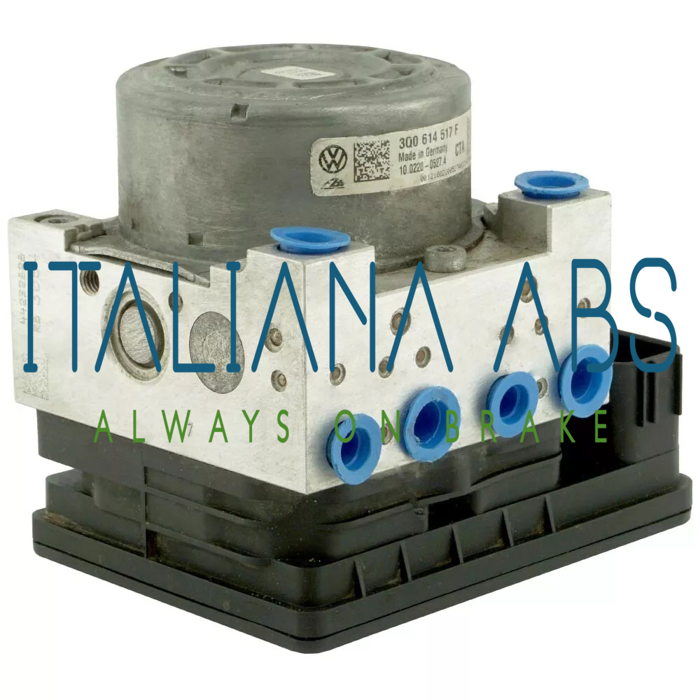 Centralina ABS VW, codici identificativi: 3Q0614517F 3Q0907379F 10091543923T