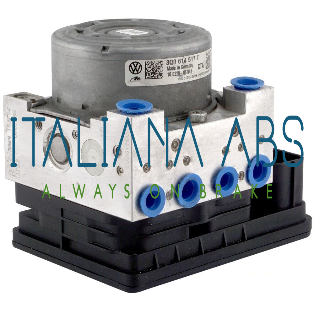 Centralina ABS VW, codici identificativi: 3Q0614517T 3Q0907379T 10091603373
