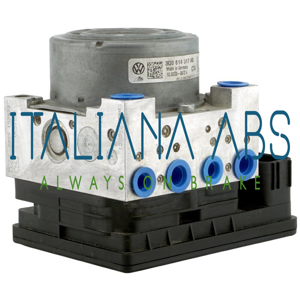 Centralina ABS VW, codici identificativi: 3Q0907379AB 10091603403 3Q0614517AB