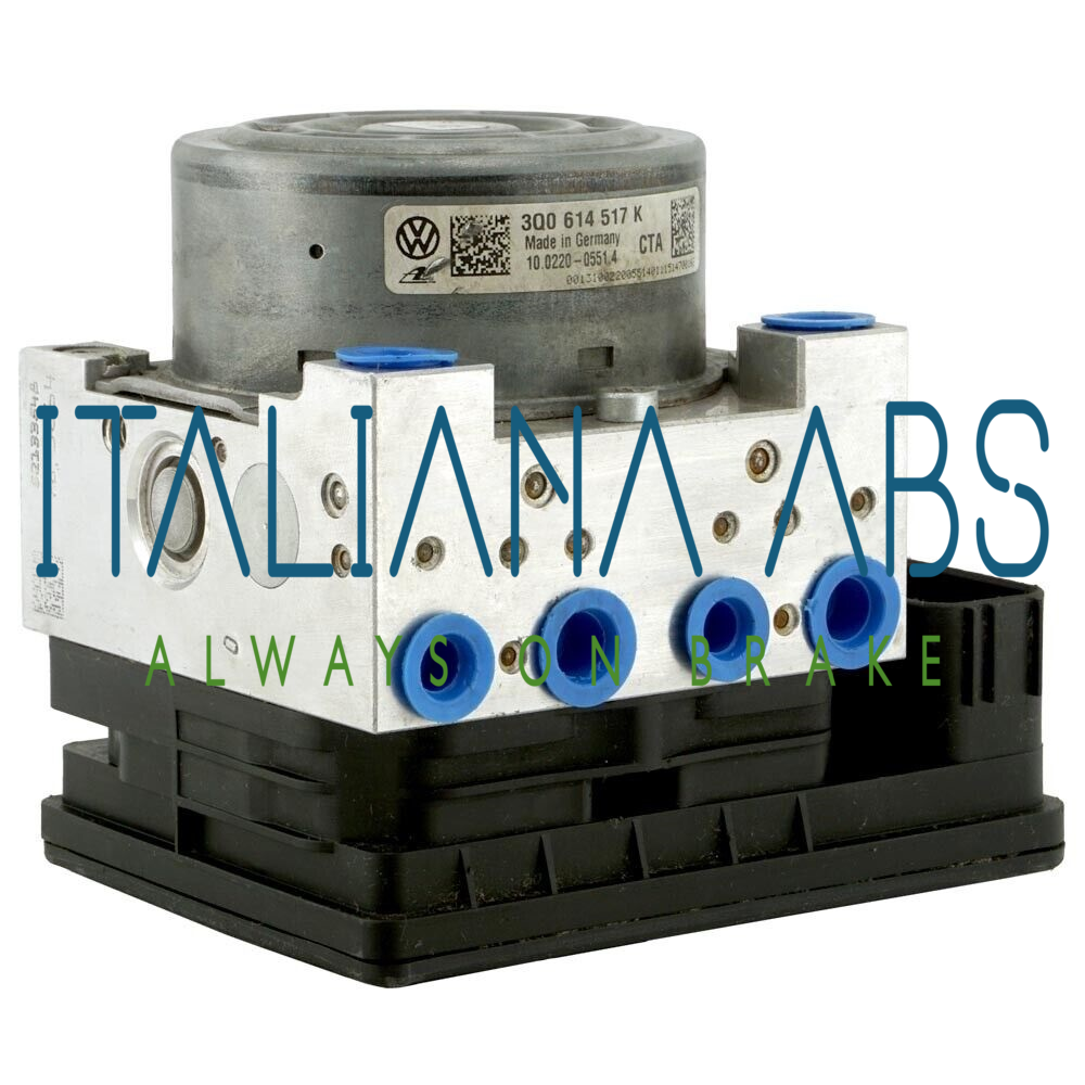 Centralina ABS VW, codici identificativi: 3Q0907379K 10091603213 3Q0614517K