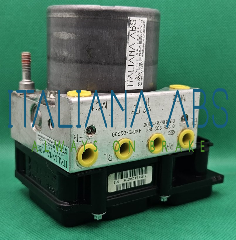 Centralina ABS TOYOTA, codici identificativi: 4451002230 0265232154 0265800827