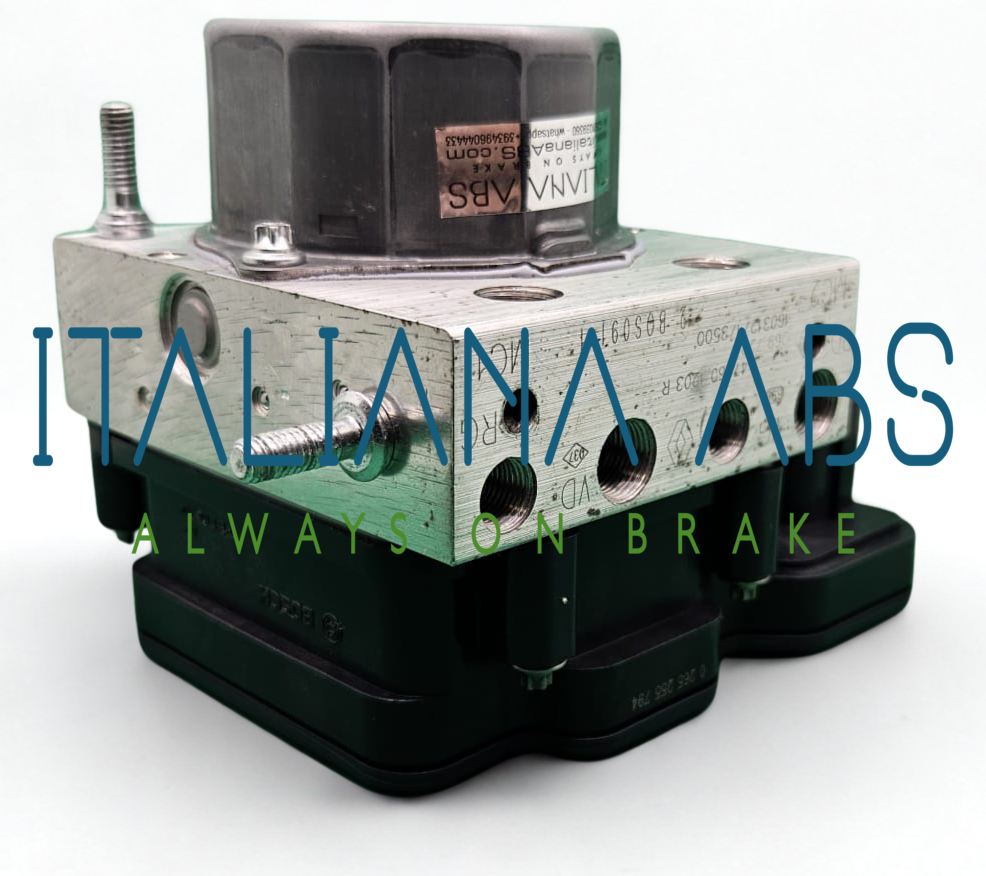 Centralina ABS RENAULT, codici identificativi: 476601203R 0265255794 0265956403