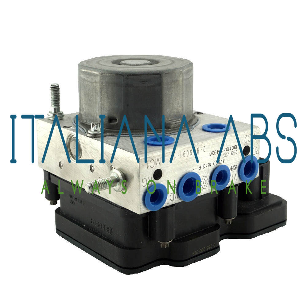 Centralina ABS DACIA, codici identificativi: 476601842R 0265290289 0265956527