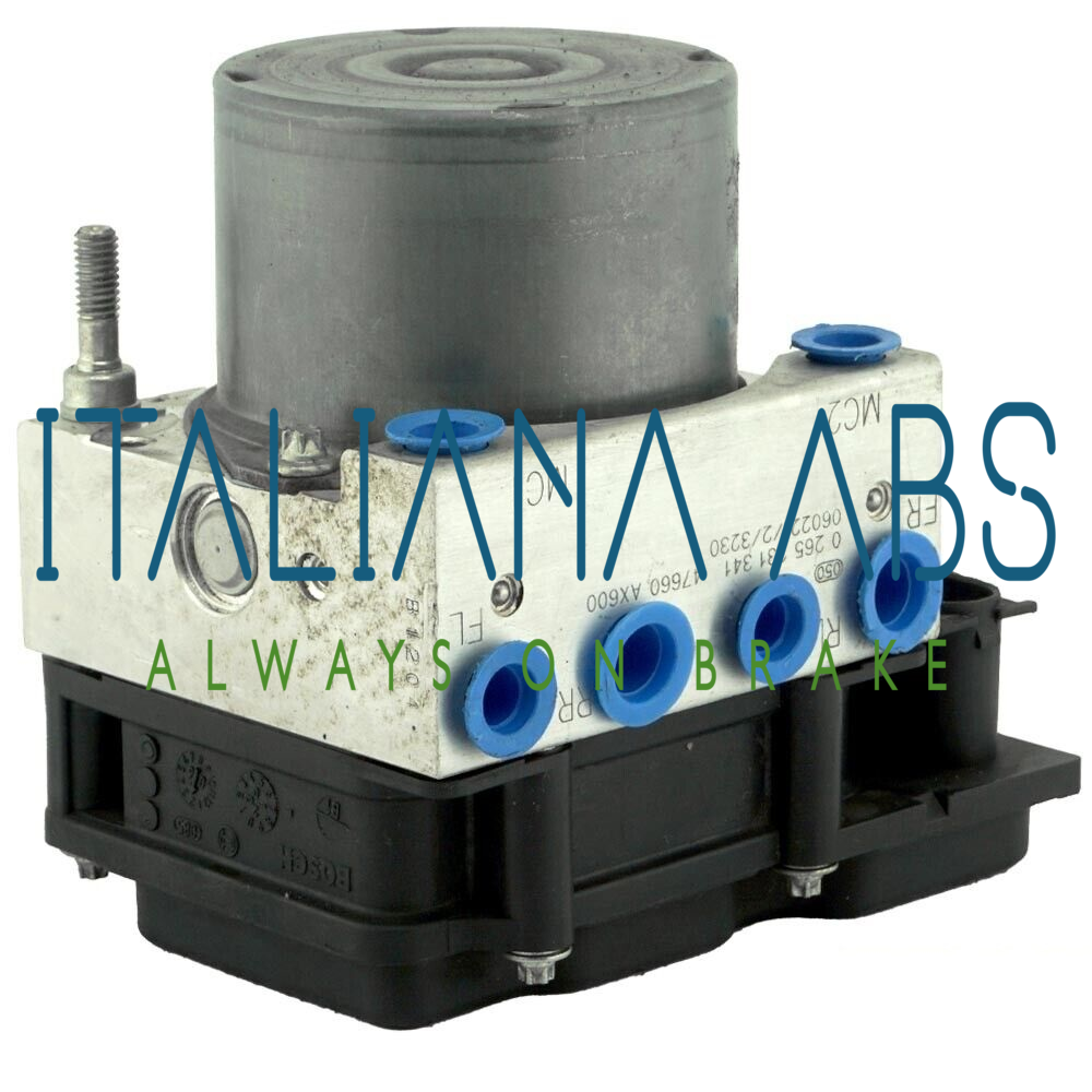 Centralina ABS NISSAN, codici identificativi: 47660AX600 0265231341 0265800320