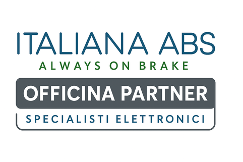 Officine Partner ItalianaABS officine specializzate riparazione ABS e centraline auto Se vedi questo logo sei nel posto giusto. Quando trovi il logo Officina Partner ItalianaABS significa che ti trovi davanti a un’officina che fa parte di una rete di professionisti specializzati nella diagnosi e riparazione dell’elettronica automotive. Queste officine rappresentano un punto di riferimento per tutti quei clienti che cercano competenza, esperienza e soluzioni tecniche affidabili per la propria auto.