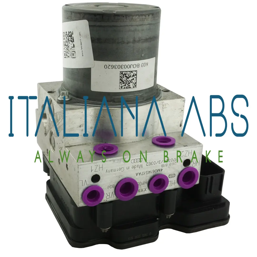 Centralina ABS AUDI, codici identificativi: 4M0614517AA 0265956312 4M0907379Q