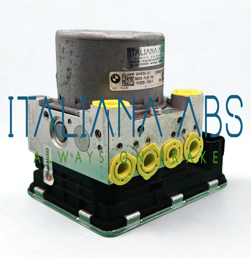 Centralina ABS BMW, codici identificativi: 5A44C54-01 10022025694 5A44C55 28516370743 10091208593