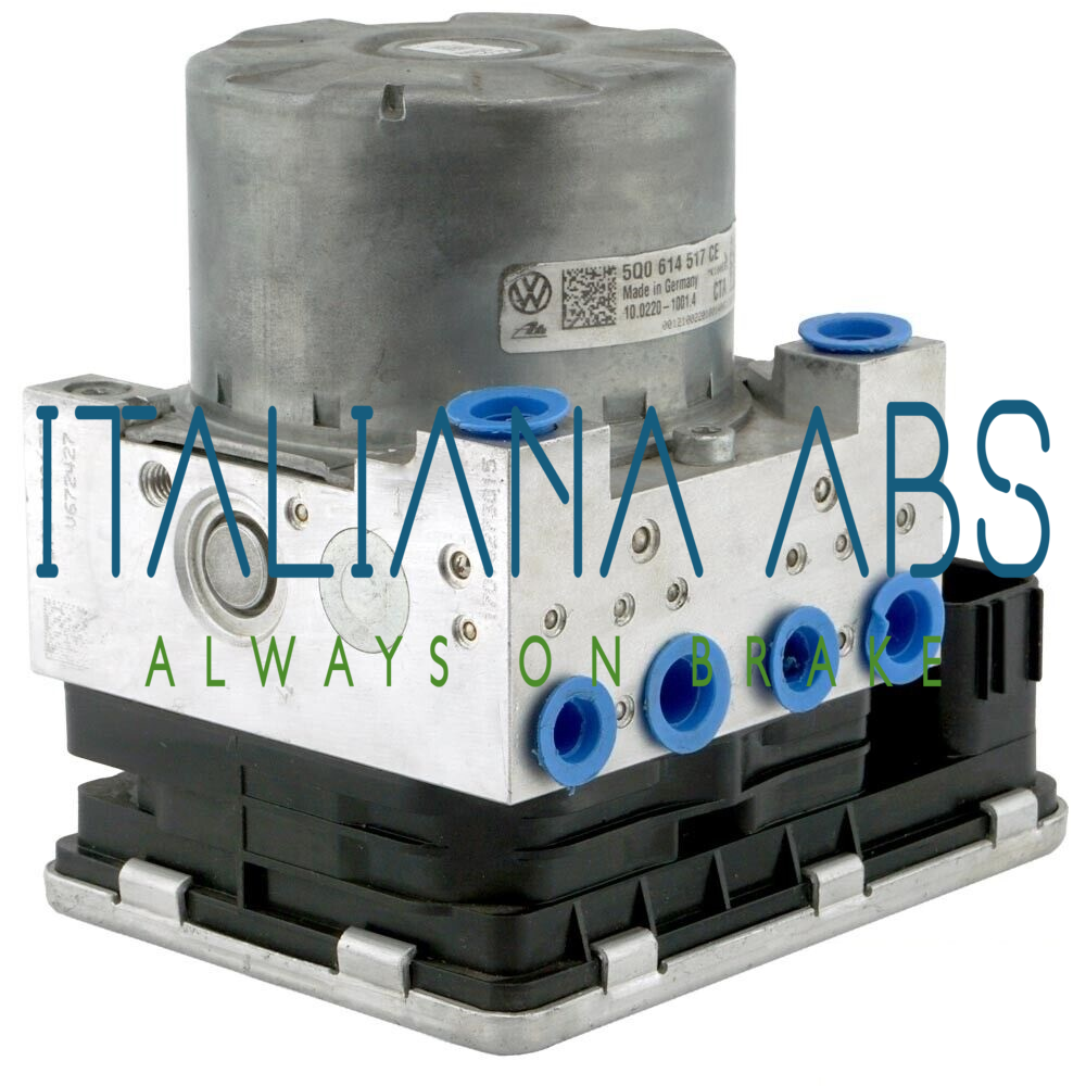 Centralina ABS VW, codici identificativi: 5Q0614517CE 10022010014 10091643333