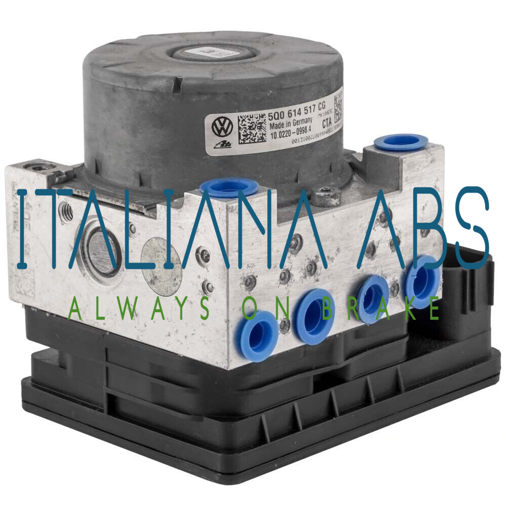 Centralina ABS VW, codici identificativi: 5Q0614517CG 10022009984 10091643263