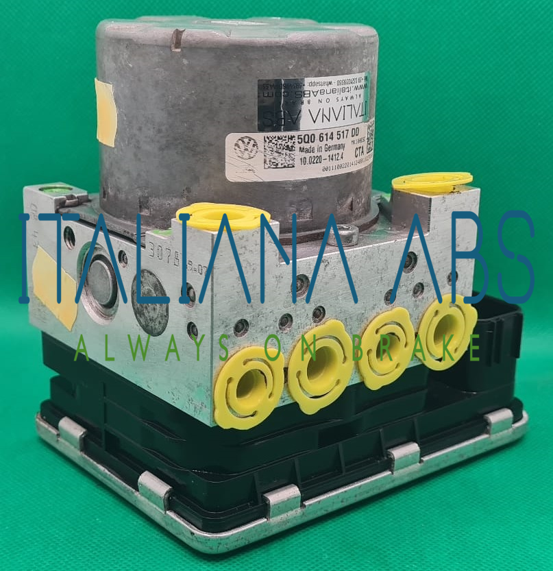 Centralina ABS VW, codici identificativi: 6R0614517DD 10022014124 6R0907379DD 10091653653