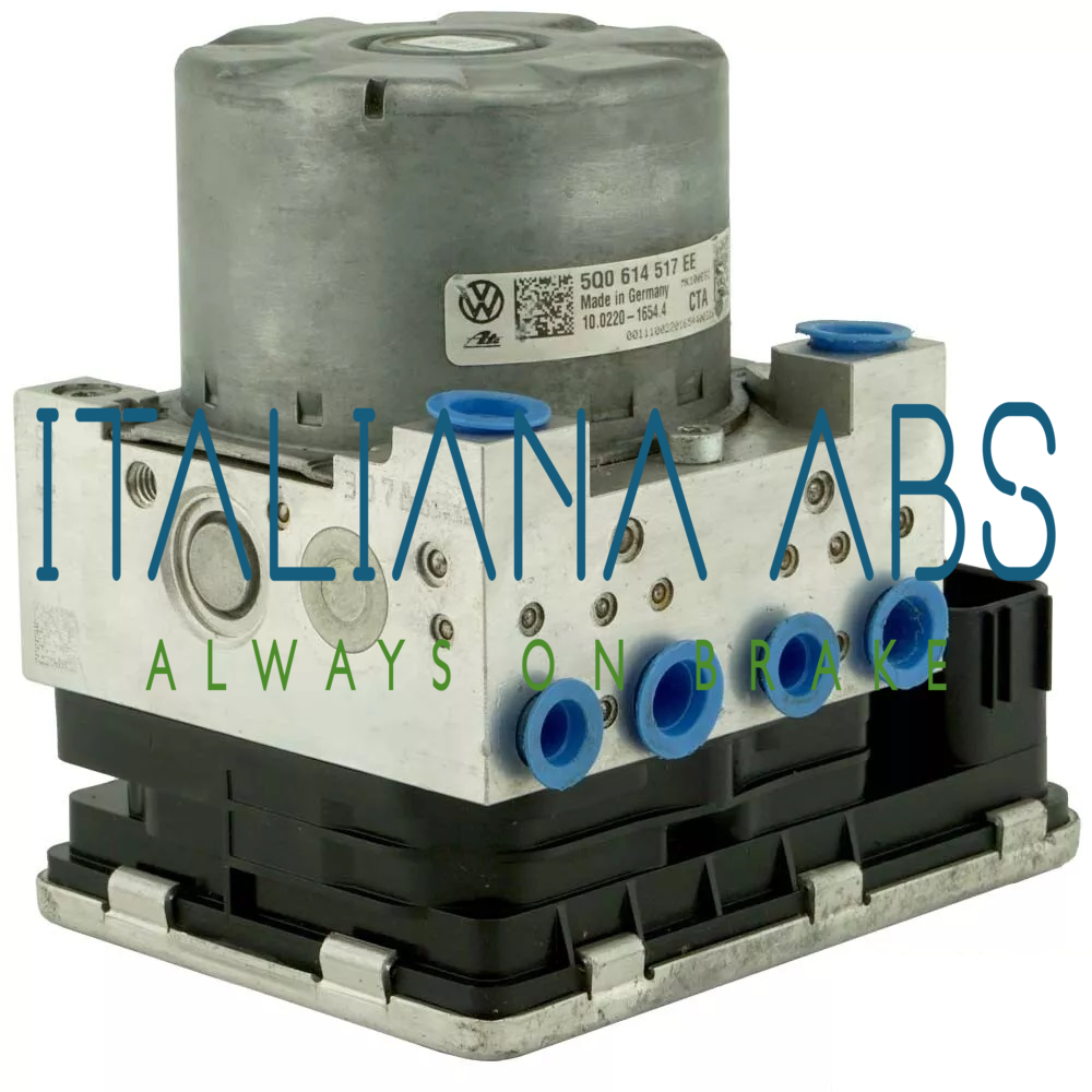 Centralina ABS VW, codici identificativi: 5Q0614517EE 10022016544 10091703233