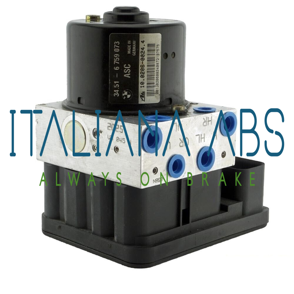 Centralina ABS BMW, codici identificativi: 6759075 10096008103 34516759073