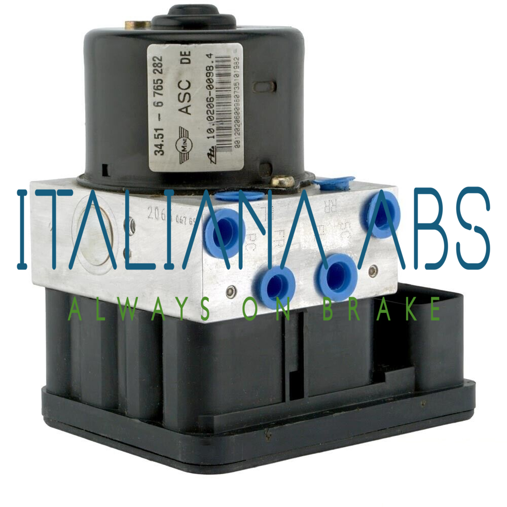 Centralina ABS MINI, codici identificativi: 6765284 10096008713 34516765282