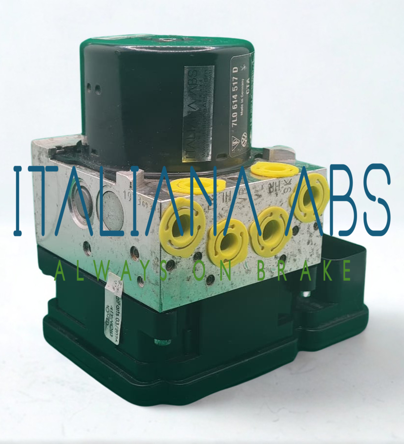 Centralina ABS PORSCHE, codici identificativi: 7L0614517D 10021203054 7L0907379Q 10092603223