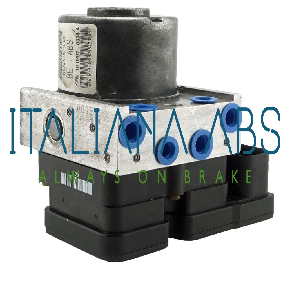 Centralina ABS PEUGEOT, codici identificativi: 9652342980 10097011143