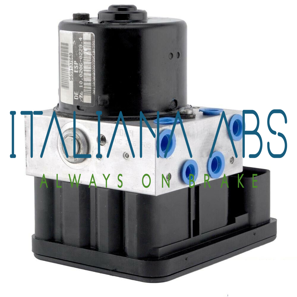 Centralina ABS PEUGEOT, codici identificativi: 9659137080 10020602294 10096011573