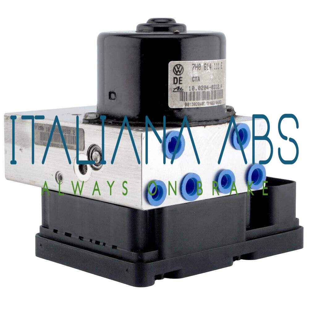 Centralina ABS VW, codici identificativi: T5 7H0614111E 7H0907379E 10092503183